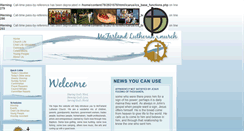 Desktop Screenshot of mcfarlandlutheran.org
